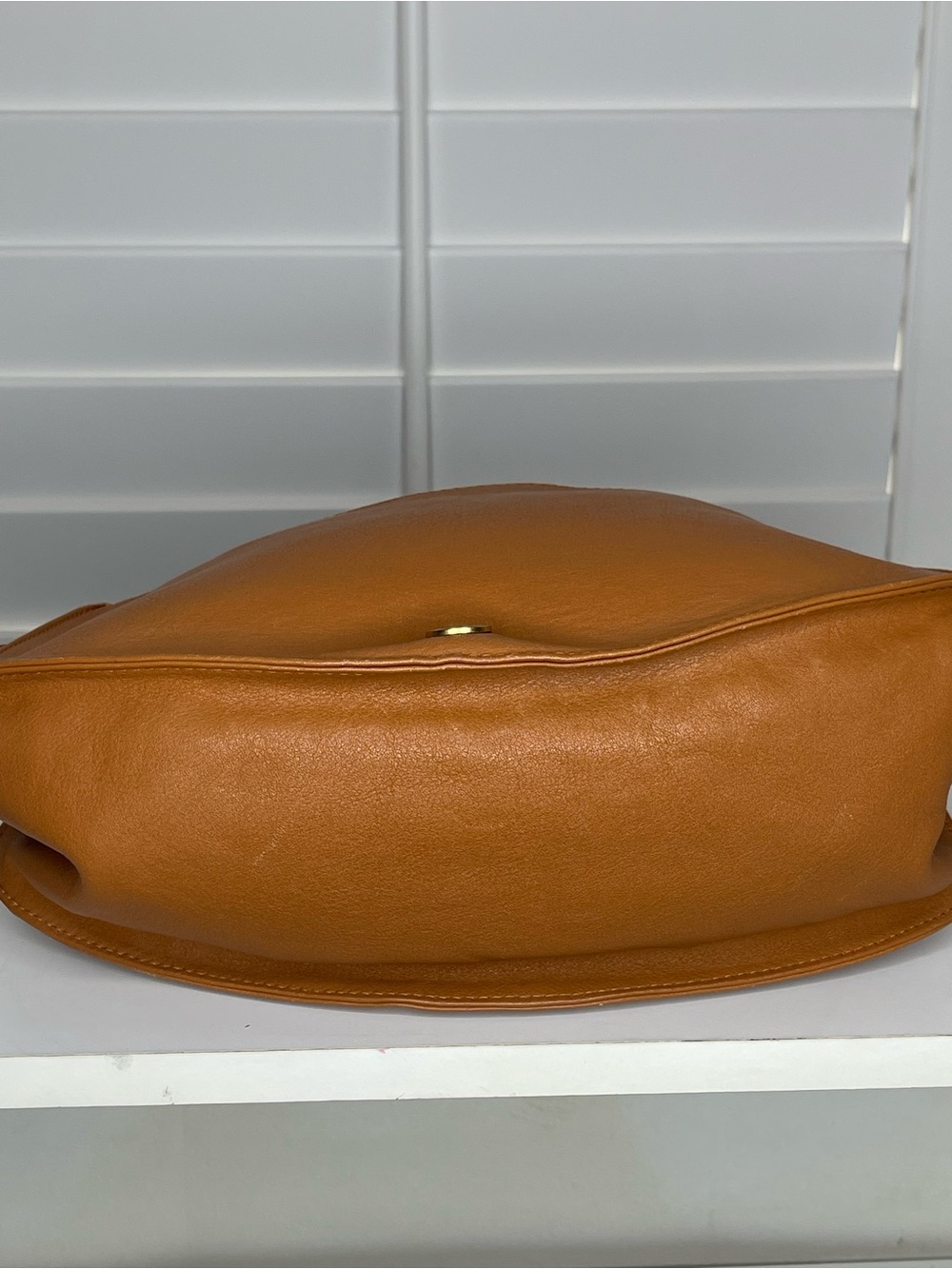 See By Chloe Cognac Brown Leather Tassel Saddle Shoulder Bag - Picture 15 of 16